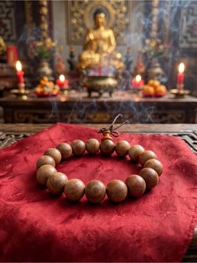 Jichimu Wood Bead Bracelet Chicken Wing Wood New